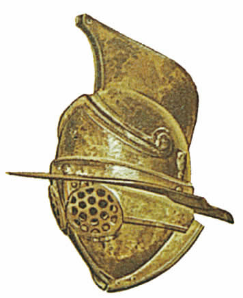 Gladiator helmets
