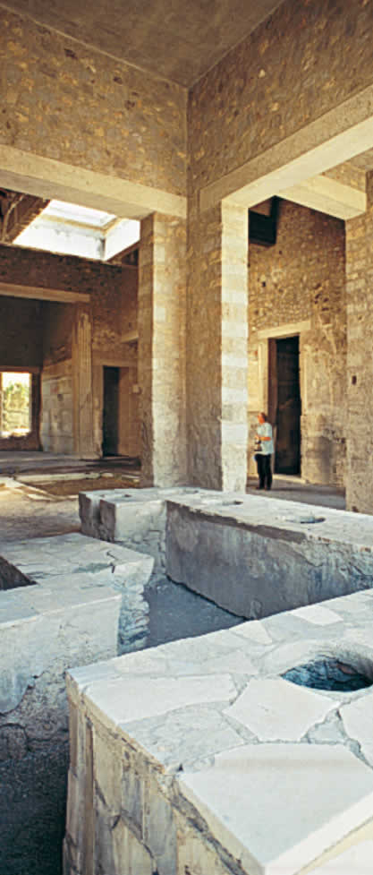 Part of the House of Sallust, which was later converted into a boarding house