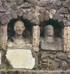 The tomb of the Flavius family
